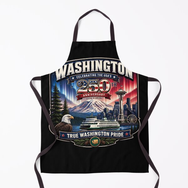 Item preview, Washington State 250th Anniversary USA Pride designed and sold by No Limits T-Shirts.