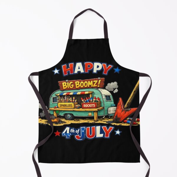 Item preview, Happy 4th of July Firework Van Sticker designed and sold by dragonmotor7.