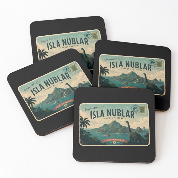 Item preview, greetings from nublar jurassic logo rusted park  designed and sold by Blck-Acid-Devil.