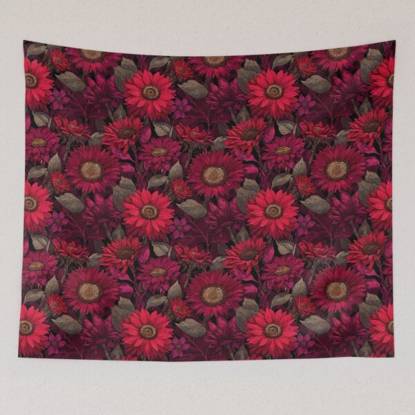 Item preview, Exotic Sunflower Floral  - Flower Garden Pattern - Wedding Gifts designed and sold by RoyalStarsPatts.