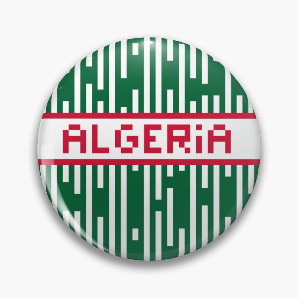 Item preview, ALGERIA — Algeria Soccer & Flag Pride Gift | Retro Pixel Art Word designed and sold by Mouremandier.