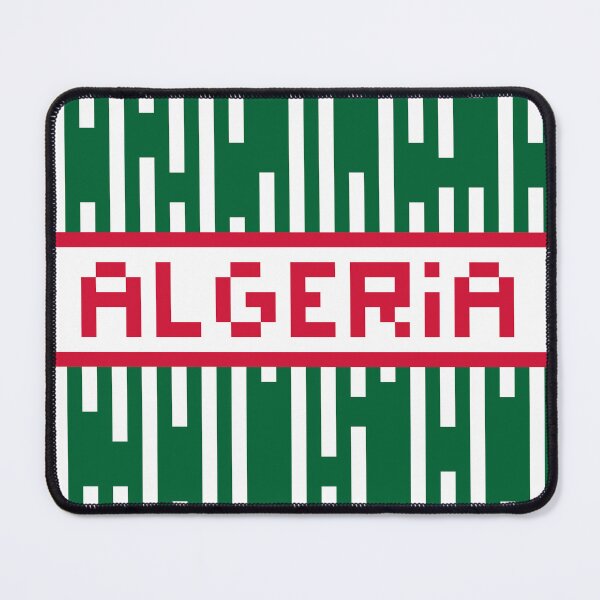 Item preview, ALGERIA — Algeria Soccer & Flag Pride Gift | Retro Pixel Art Word designed and sold by Mouremandier.