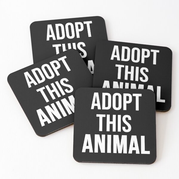 Aperçu de l'œuvre ADOPTEZ CET ANIMAL créée et vendue par your-enemy.