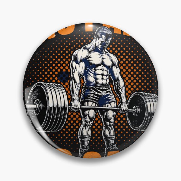 Item preview, No Pain No Gain Deadlift Bodybuilding Orange Gym designed and sold by Digistore1221.