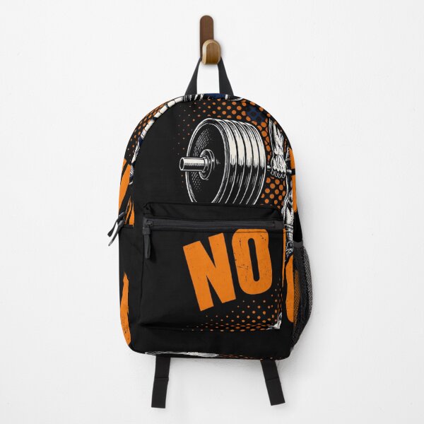 Item preview, No Pain No Gain Deadlift Bodybuilding Orange Gym designed and sold by Digistore1221.