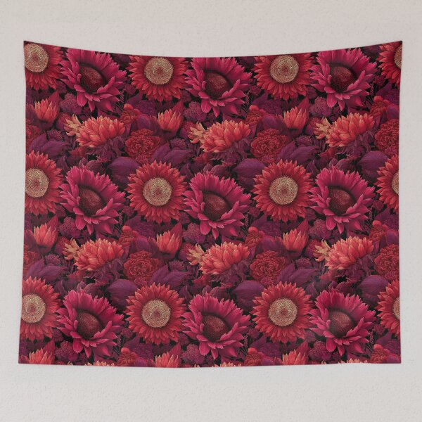Item preview, Bold Sunflower Texture  - Birth Flower Pattern - Bridesmaid Gifts designed and sold by RoyalStarsPatts.