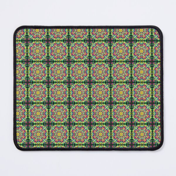 Item preview, Rainbow Floral Mandala Sacred Geometry Artwork designed and sold by Hookesmode.