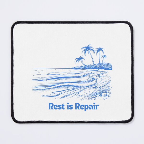 Item preview, Rest is Repair - Motivational rest Quote designed and sold by iconiqueart.
