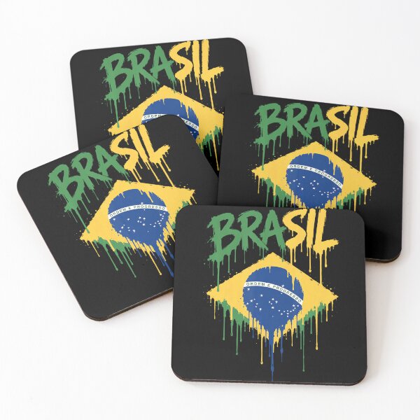 Item preview, Brasil With Brazilian Flag  designed and sold by Arens ★★★★★.