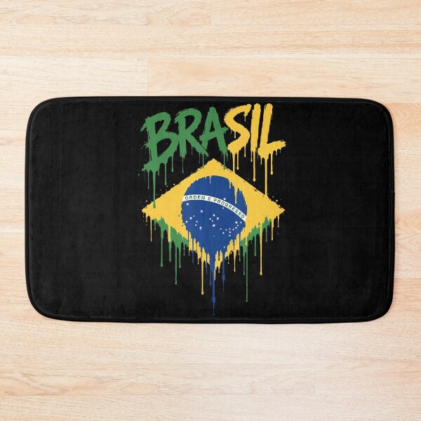 Artikelvorschau, Brasilien mit brasilianischer Flagge entworfen und verkauft von Arens ★★★★★.