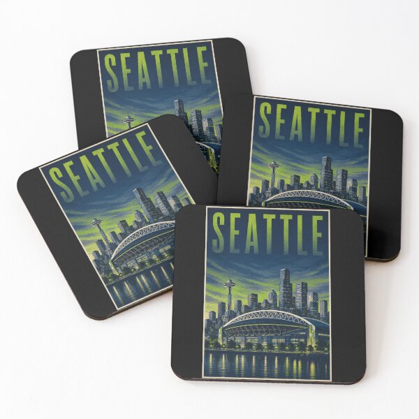 Item preview, Seattle Gridiron Shrine designed and sold by Bored Imagination .