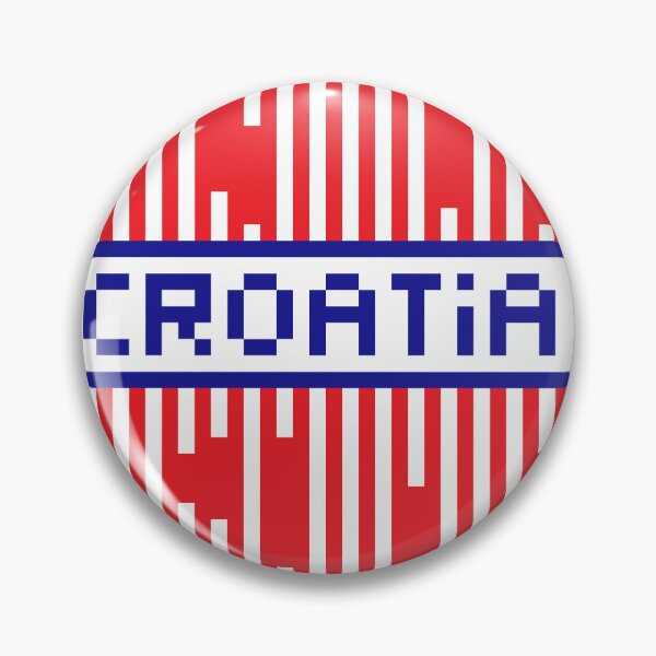 Item preview, CROATIA — Croatia Soccer & Flag Pride Gift | Retro Pixel Art Word designed and sold by Mouremandier.