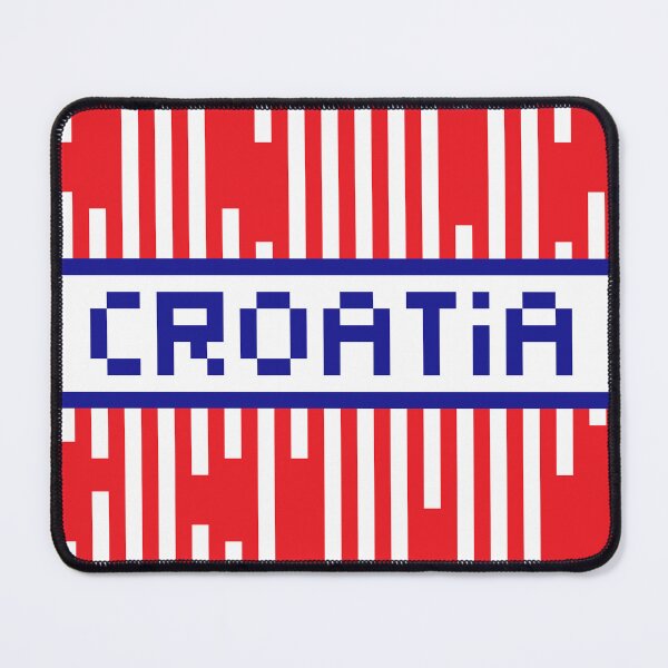 Item preview, CROATIA — Croatia Soccer & Flag Pride Gift | Retro Pixel Art Word designed and sold by Mouremandier.