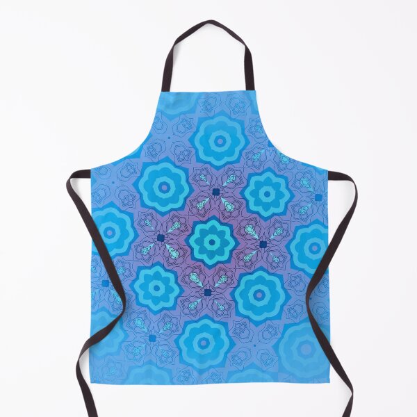Item preview, Blue Harmony Pattern — Abstract Floral Design designed and sold by ArtByBoya.
