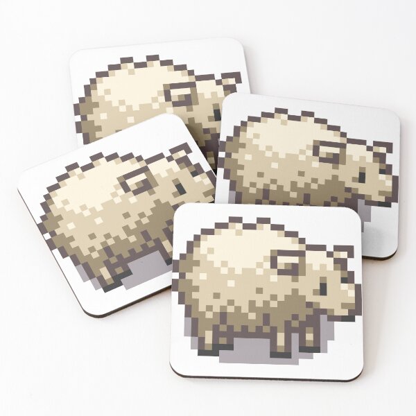 Item preview, Stardew Valley stickers - sheep designed and sold by Stardewwlove.