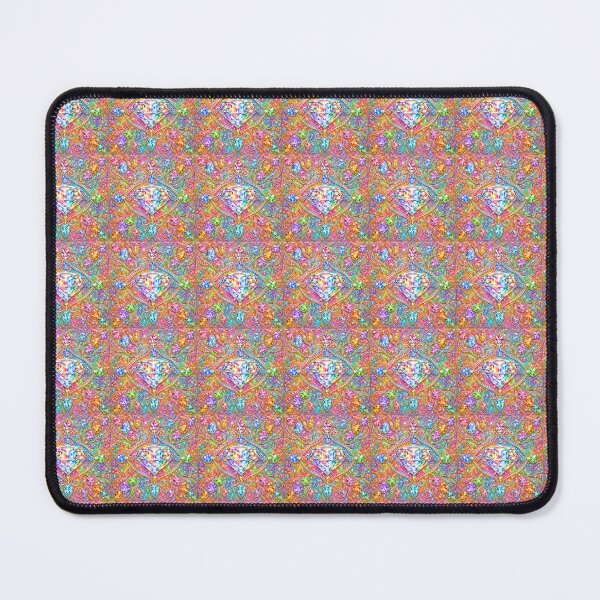 Item preview,  Rainbow Floral Mandala Sacred Geometry Artwork designed and sold by Hookesmode.