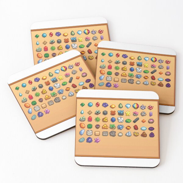 Item preview, Stardew Valley stickers - minerals designed and sold by Stardewwlove.