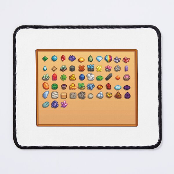 Item preview, Stardew Valley stickers - minerals designed and sold by Stardewwlove.