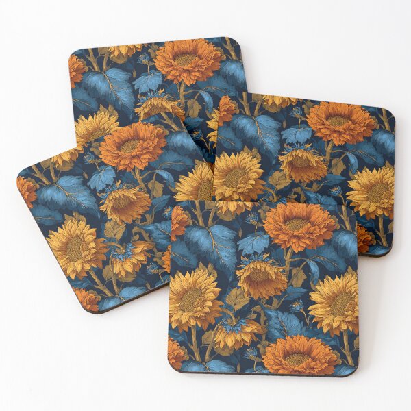 Item preview, Elegant Sunflower Texture  - Flower Garden Pattern - Anniversary Gifts For Dad designed and sold by RoyalStarsPatts.
