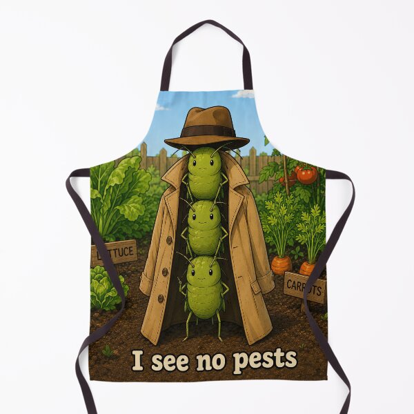 Item preview, I See No Pests Gardening Design designed and sold by Geordie Jason.