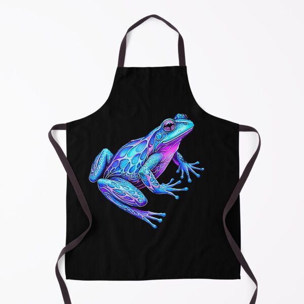 Item preview, Cute Blue Rainbow Frog Illustration Isolated on Background designed and sold by LaRoach Digital Arts.