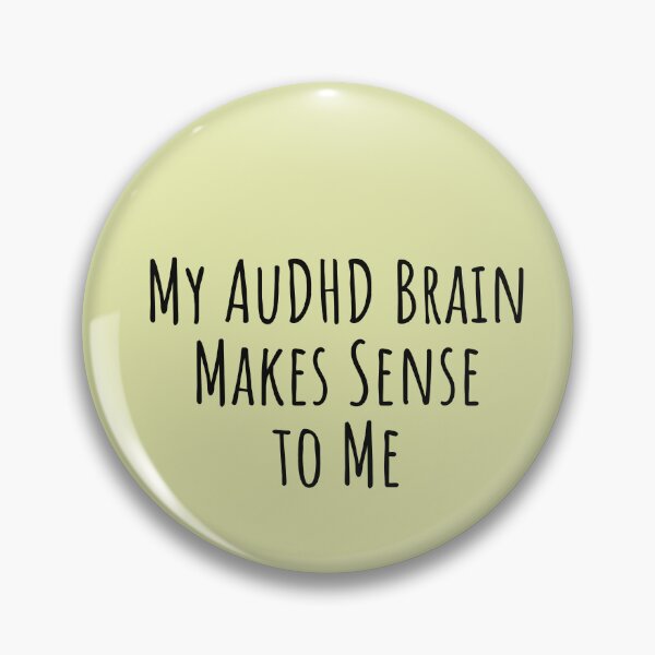 Item preview, AuDHD Brain Neurodivergent Unmasking designed and sold by Notty DOT.