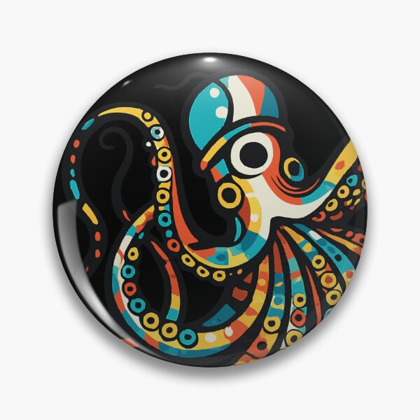 Item preview, Cubist Kraken designed and sold by Lifer Art and Design.