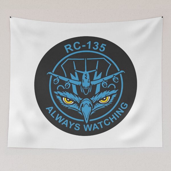 Item preview, RC-135 Reconnaissance Aircraft Military Patch Design designed and sold by CharlieDesings.