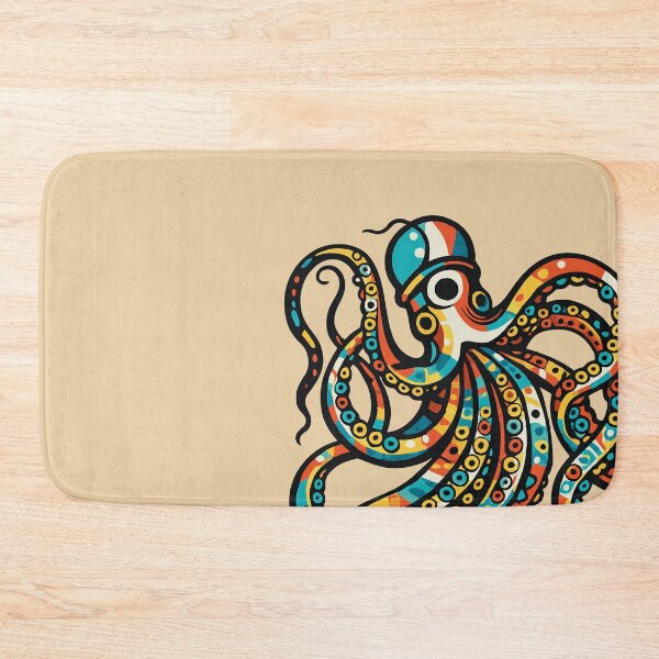 Item preview, Cubist Kraken designed and sold by Lifer Art and Design.