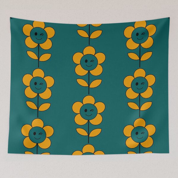 Item preview, Yellow Funny Flowers 5E designed and sold by StefanStudioArt.