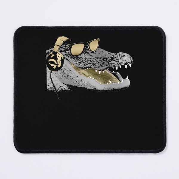 Item preview, Alligator with Sunglasses and Headphones designed and sold by marke770.