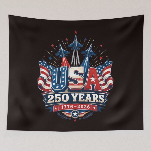 Item preview, USA 250 Years Patriotic Fighter Jets 1776 2026 designed and sold by Color World.