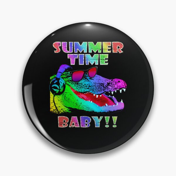 Item preview, Vibrant Alligator Sunglasses Summer Time Design designed and sold by marke770.
