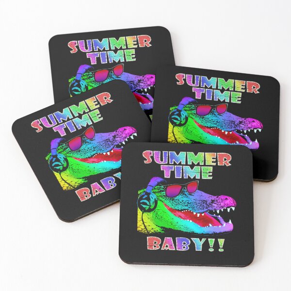 Item preview, Vibrant Alligator Sunglasses Summer Time Design designed and sold by marke770.