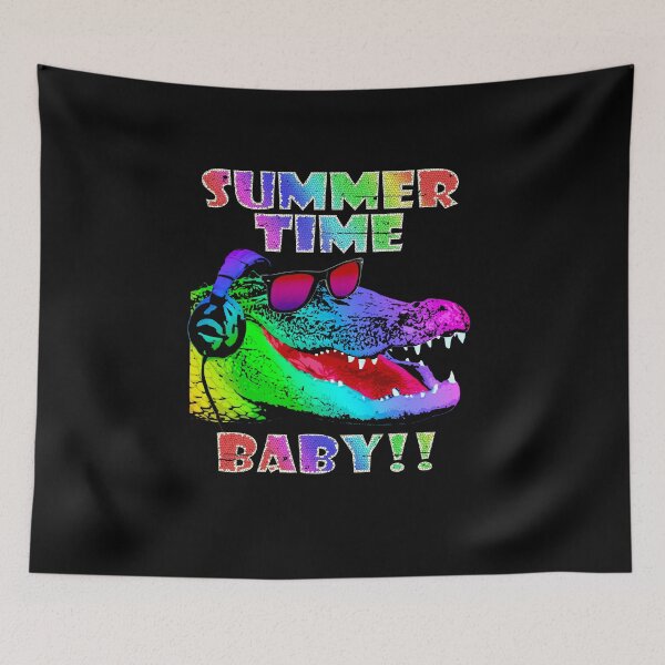Item preview, Vibrant Alligator Sunglasses Summer Time Design designed and sold by marke770.