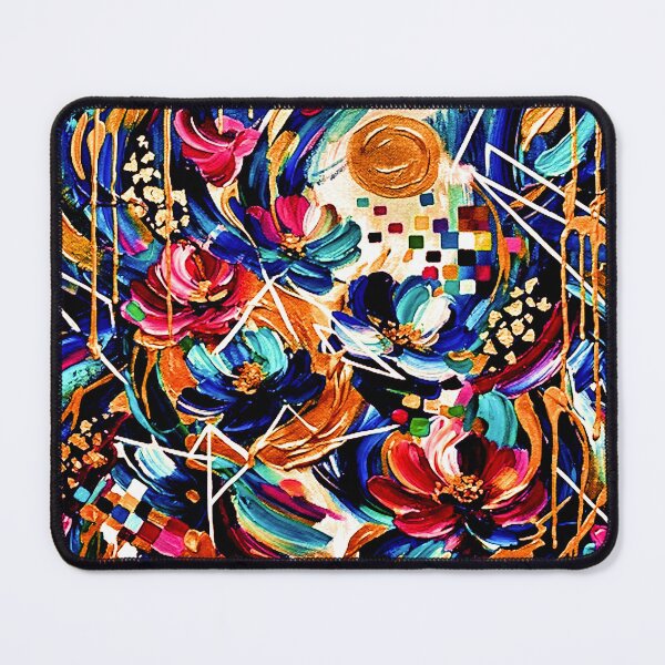Item preview, Colorful Abstract Floral Swirls designed and sold by Natalie Holland.