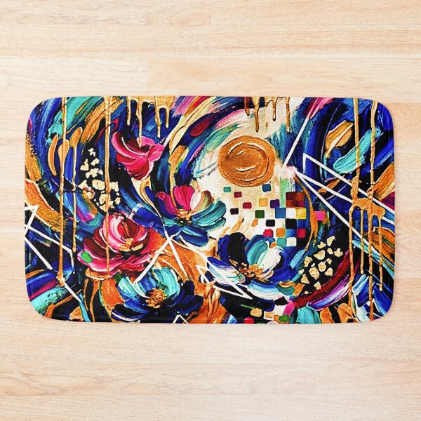 Item preview, Colorful Abstract Floral Swirls designed and sold by Natalie Holland.