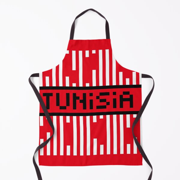 Item preview, TUNISIA — Tunisia Soccer & Flag Pride Gift | Retro Pixel Art Word designed and sold by Mouremandier.