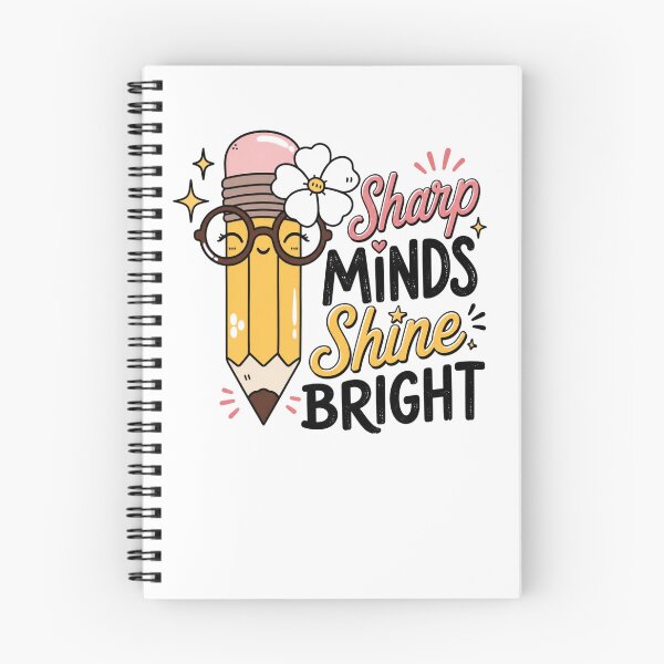 Item preview, Sharp Minds Shine Bright Teacher designed and sold by Comfy Creations.