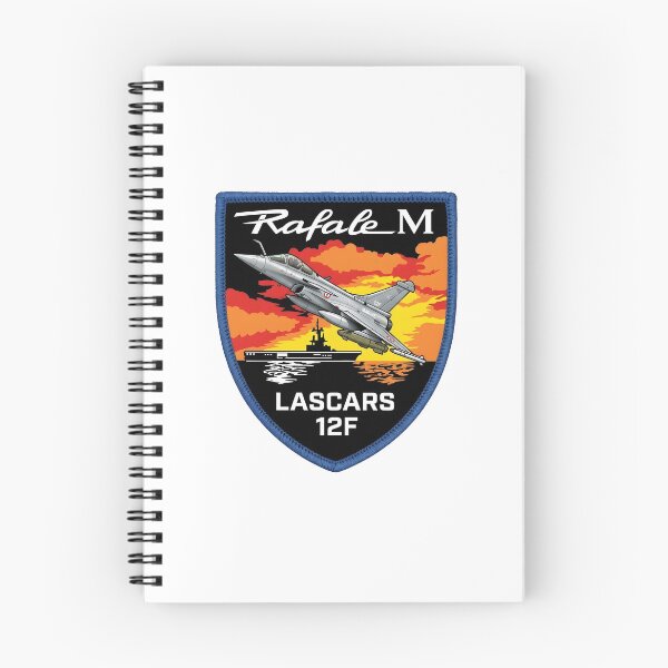 Item preview, Flottille 12F Lascars Rafale M Military Patch Design designed and sold by CharlieDesings.