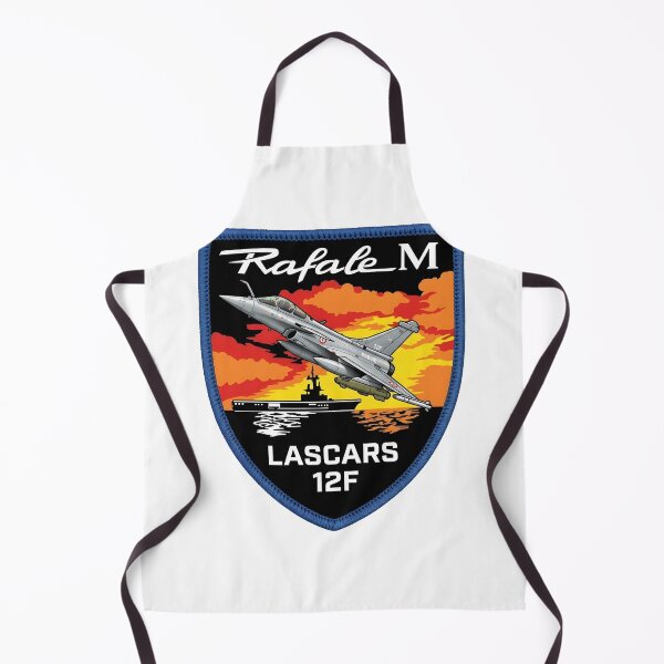 Item preview, Flottille 12F Lascars Rafale M Military Patch Design designed and sold by CharlieDesings.