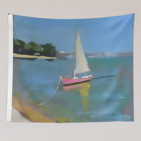 Item preview, Pink Sailboat designed and sold by GCulverArt.