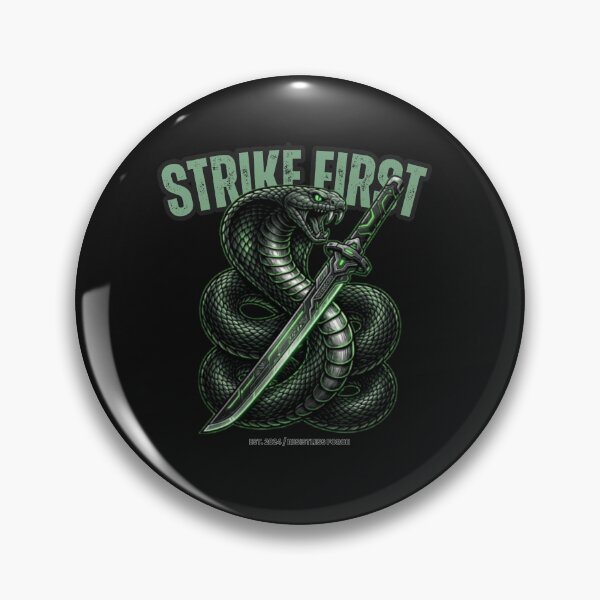 Item preview, Strike First | Venom Serpent Design designed and sold by Abby Store.