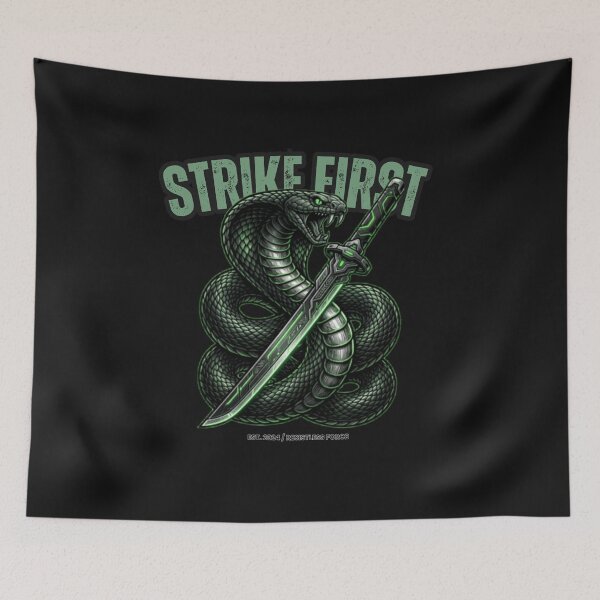Item preview, Strike First | Venom Serpent Design designed and sold by Abby Store.