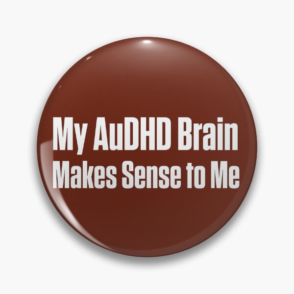 Item preview, AuDHD Brain Neurodivergent ND pride designed and sold by Notty DOT.