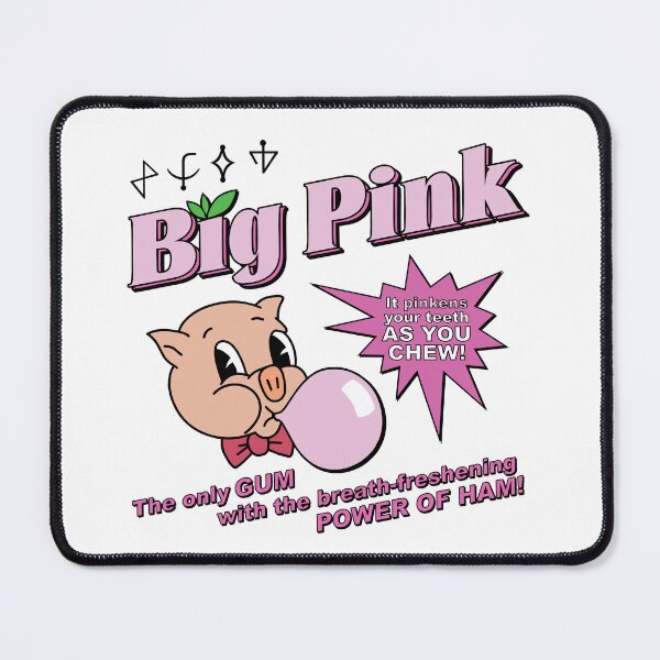 Item preview, Big Pink Ham Gum Futurama designed and sold by nomodesigns.