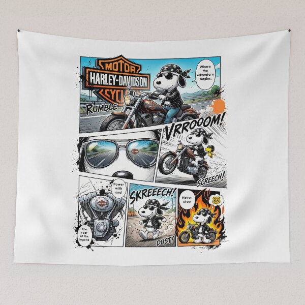 Item preview, Harley Quinn Snoopy Comic Design designed and sold by EzequielBC.