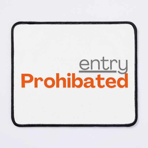 Item preview, Entry prohibated designed and sold by ArtistTejal.