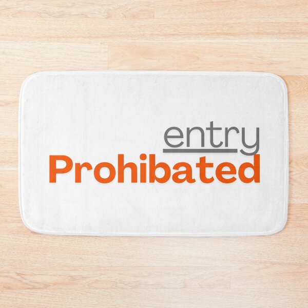 Item preview, Entry prohibated designed and sold by ArtistTejal.