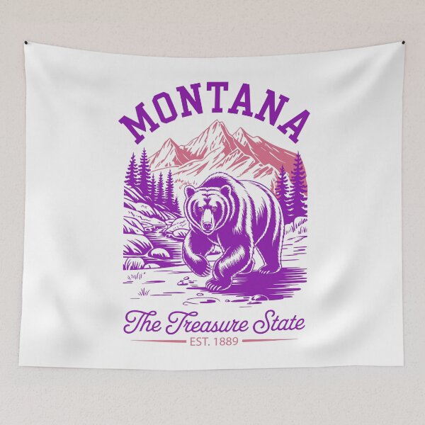 Item preview, Montana The Treasure State designed and sold by Whereiskim.